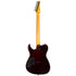 Spira Guitars T-450 TDB Flame Top Electric Guitar Roasted Maple- Transparent Blue
